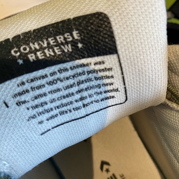 Green/ Sage Kids Converse All Star - Picture 6 of 10